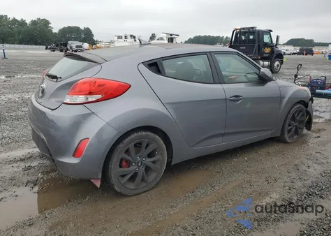 2017 Hyundai Veloster from USA, damaged, VIN KMHTC6AD6HU305916